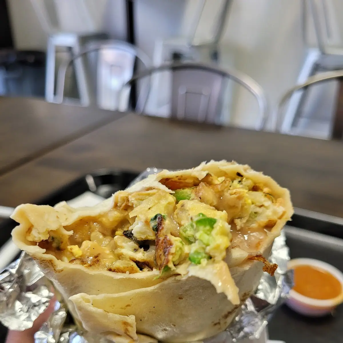 Burrito Huevo a La Mexicana