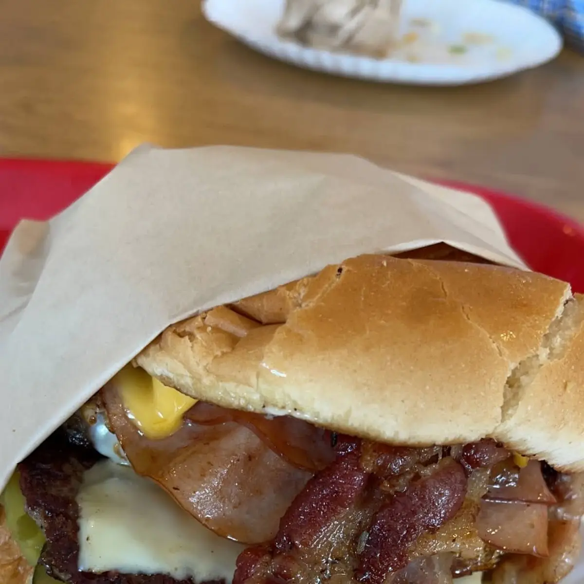 Bacon Mushroom Swiss Burger