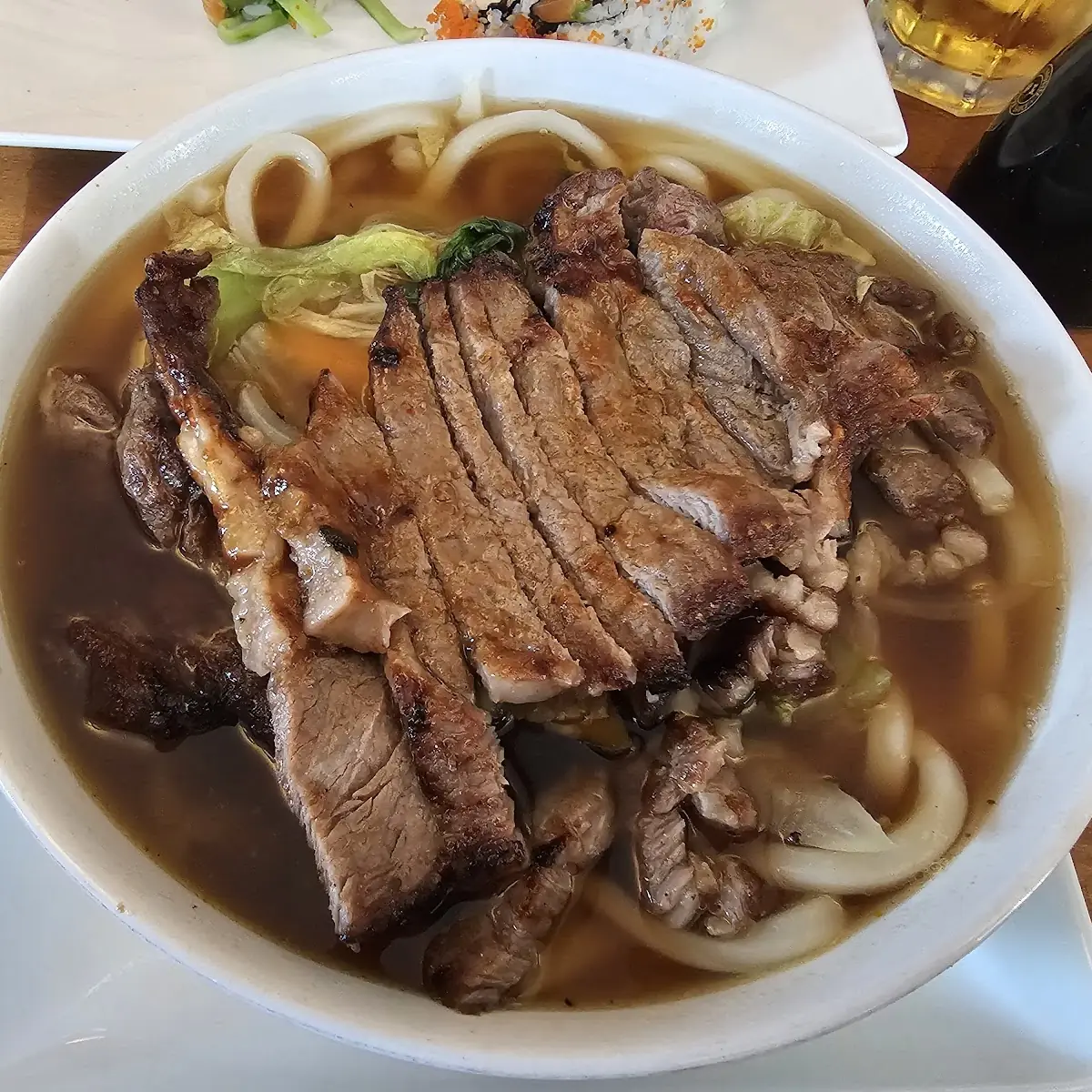 Beef Udon Noodle Soup