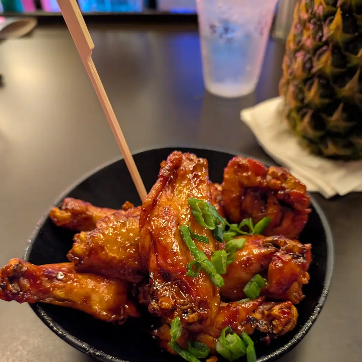 Honey-Coriander Chicken Wings