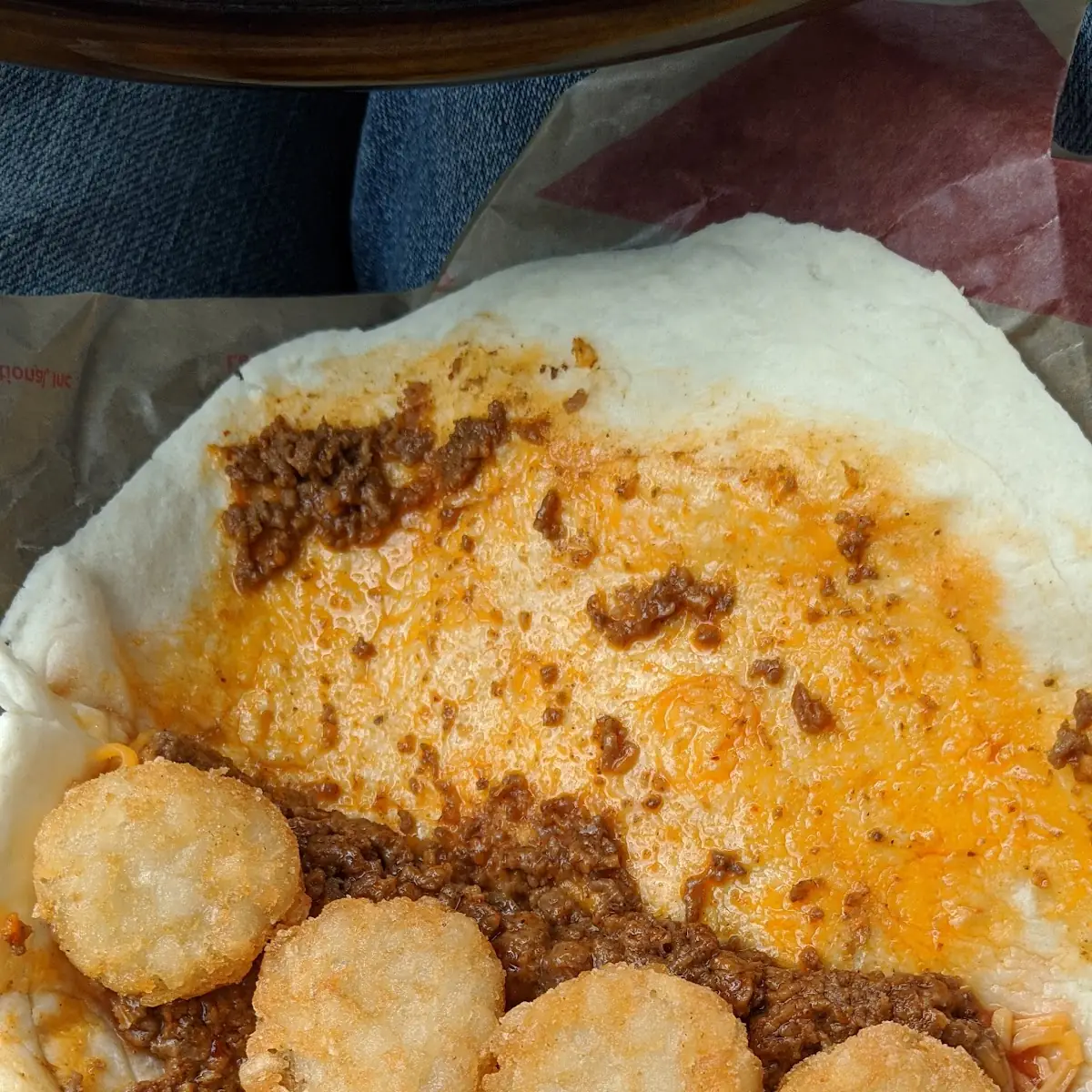 Soft Taco with Potato Oles