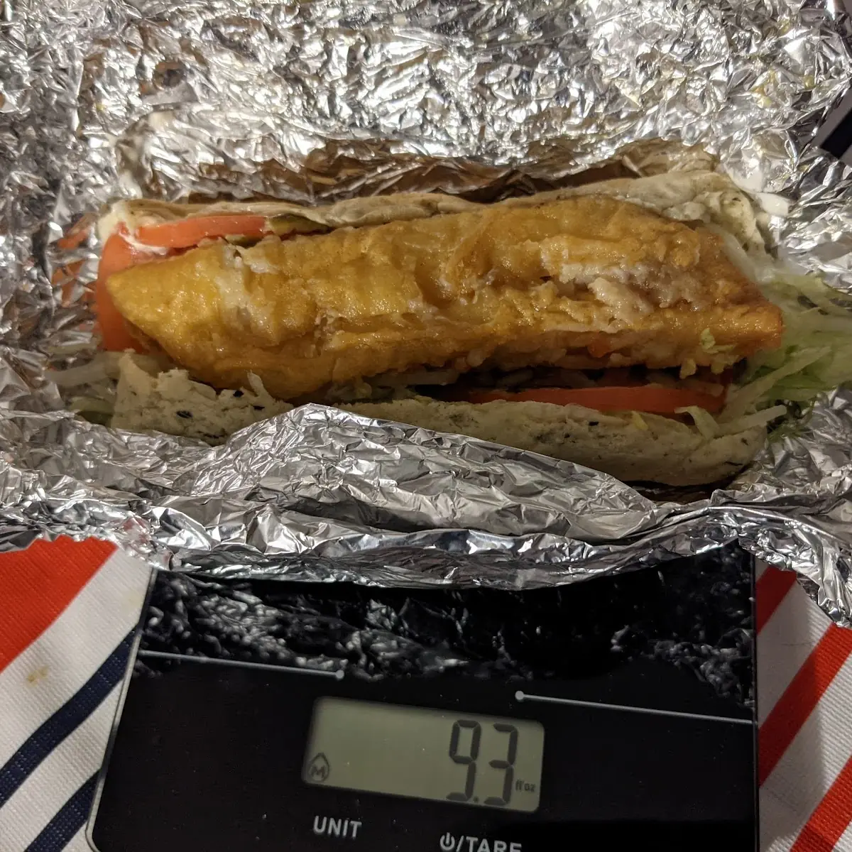 Fried Fish Sub