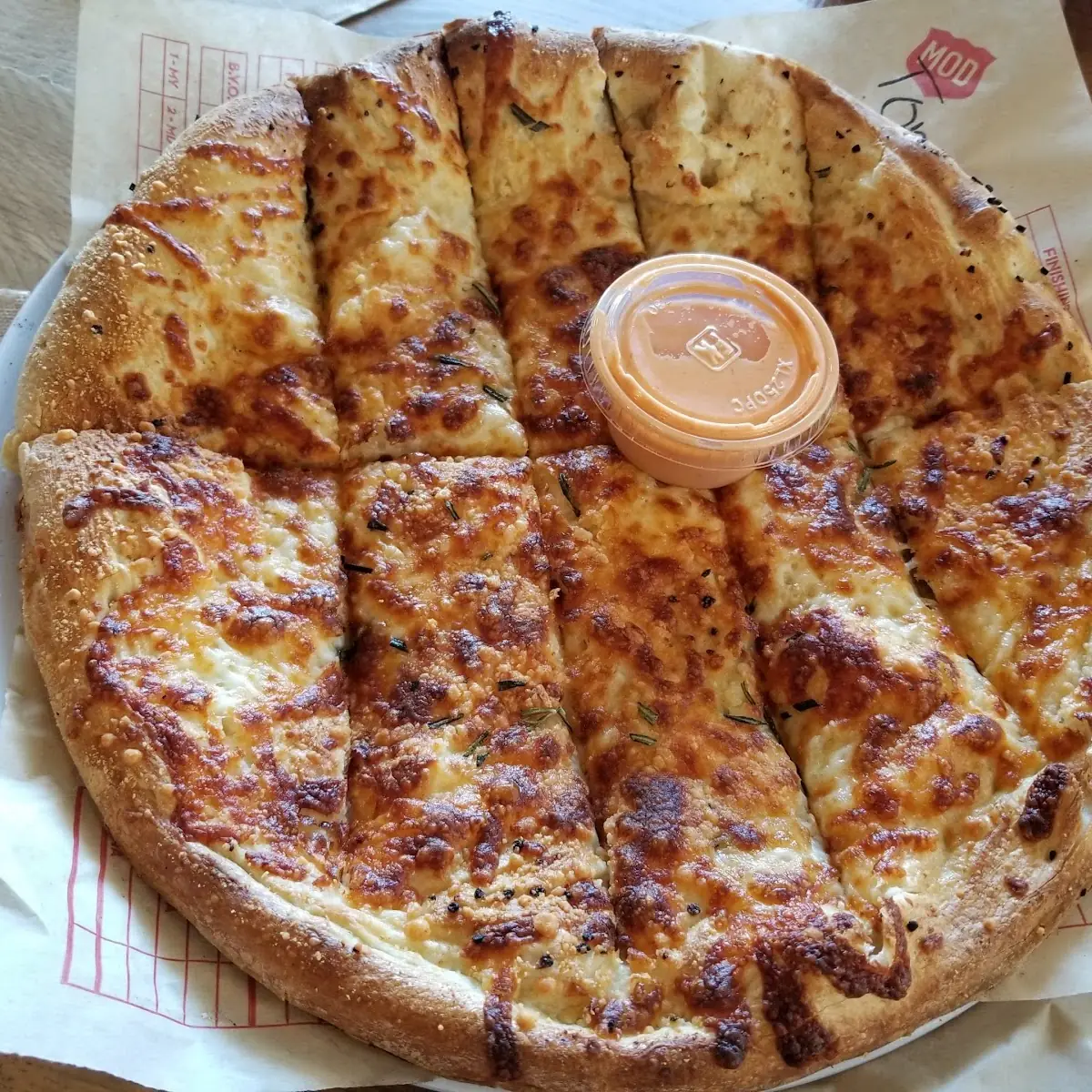 Cheese Bread Pizza