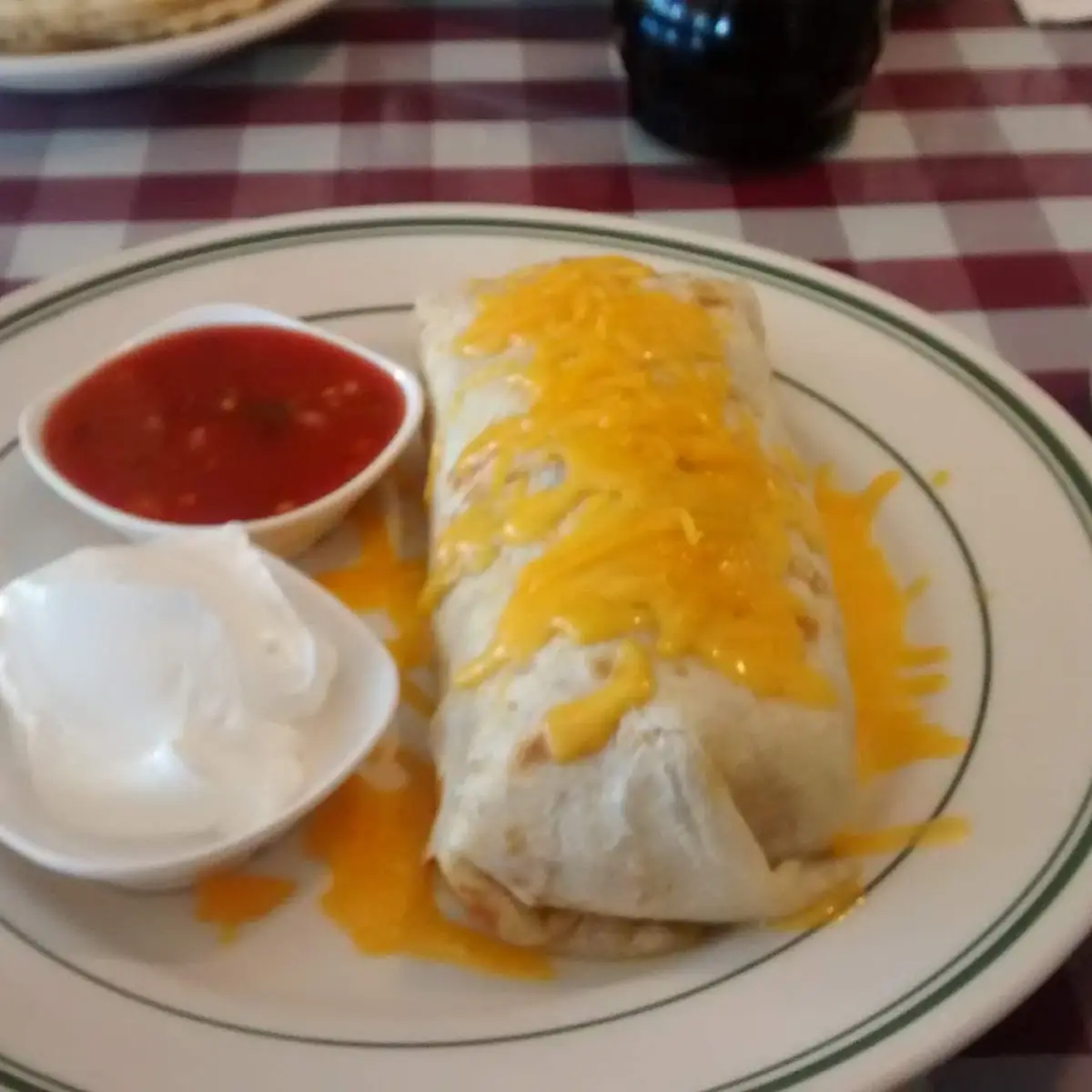 Breakfast Burrito Plate