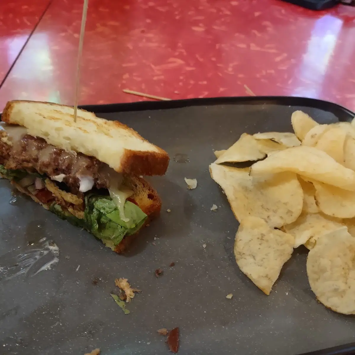 Smash Burger and Chips