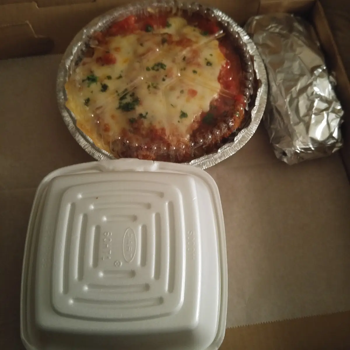 Chicken Parmesan Dinner