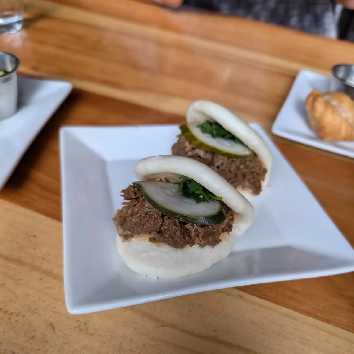 Pulled Pork Belly Buns