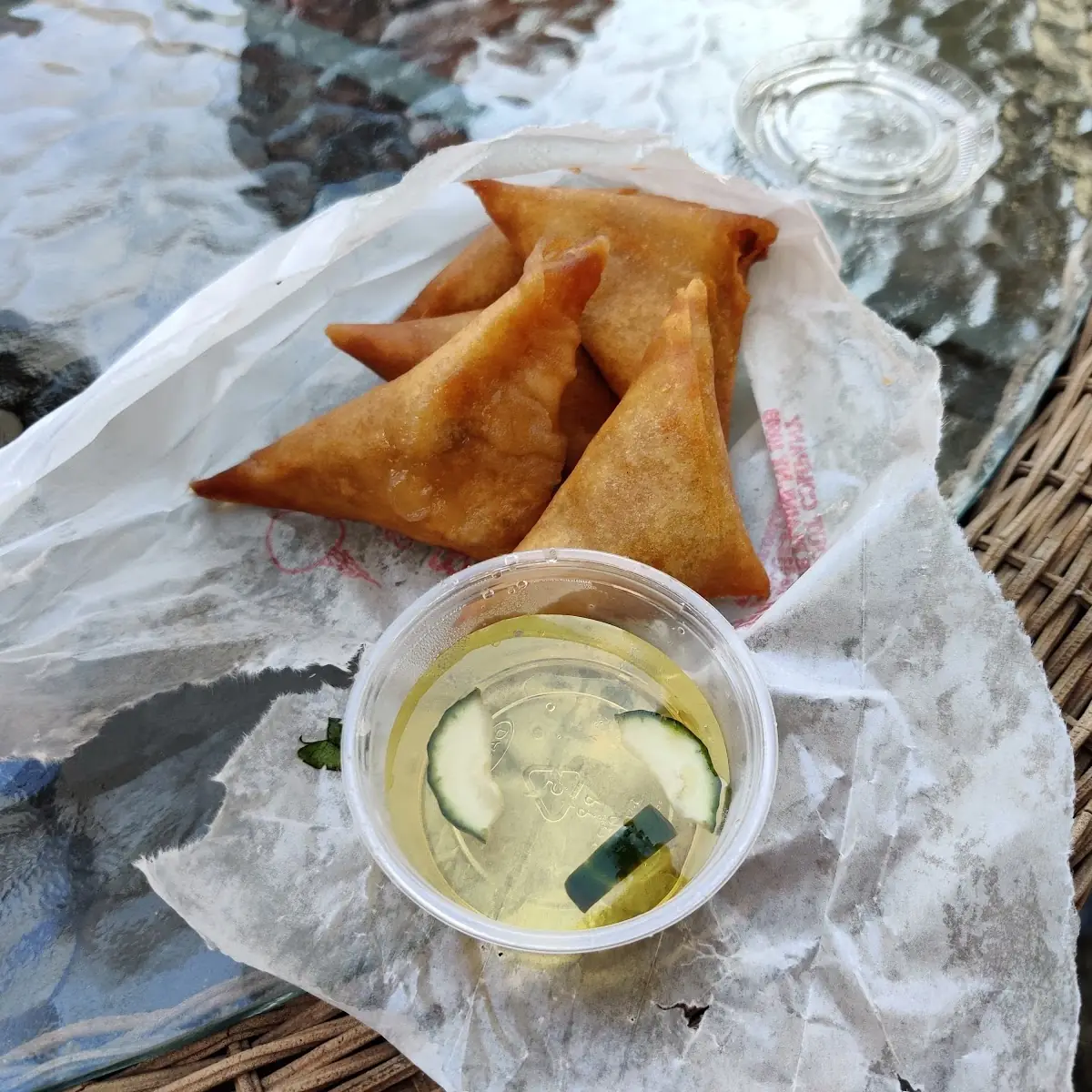Sweet Potato Triangles