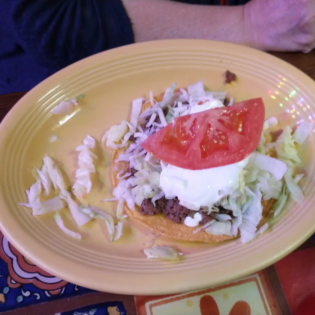 Beef Tostada