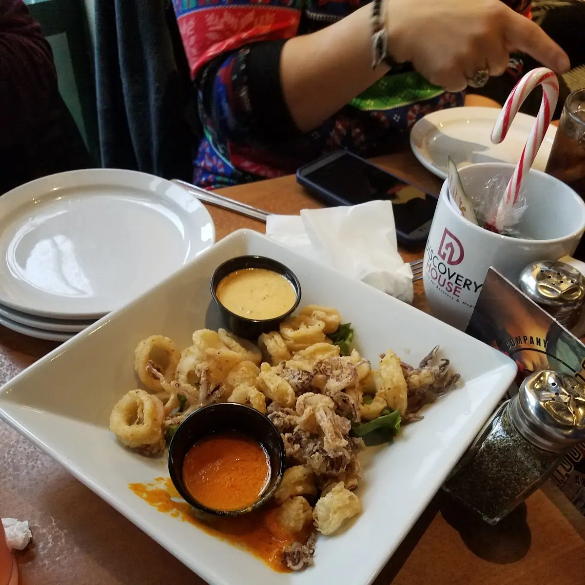Buffalo Ranch Calamari Taco