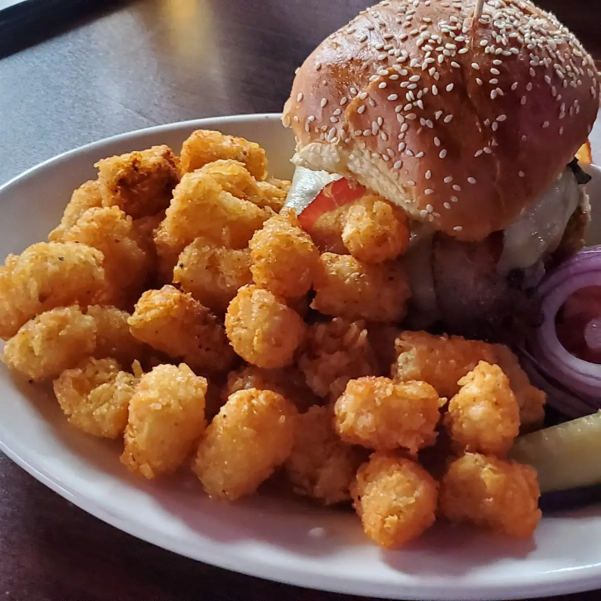 Tater Tot Sede Burger