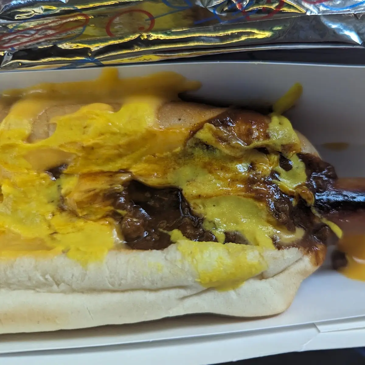 Burnt Chili Dog