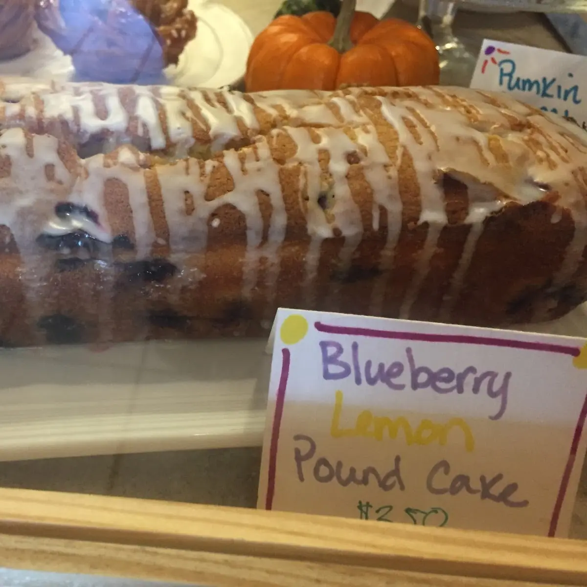 Blueberry Lemon Pound Cake