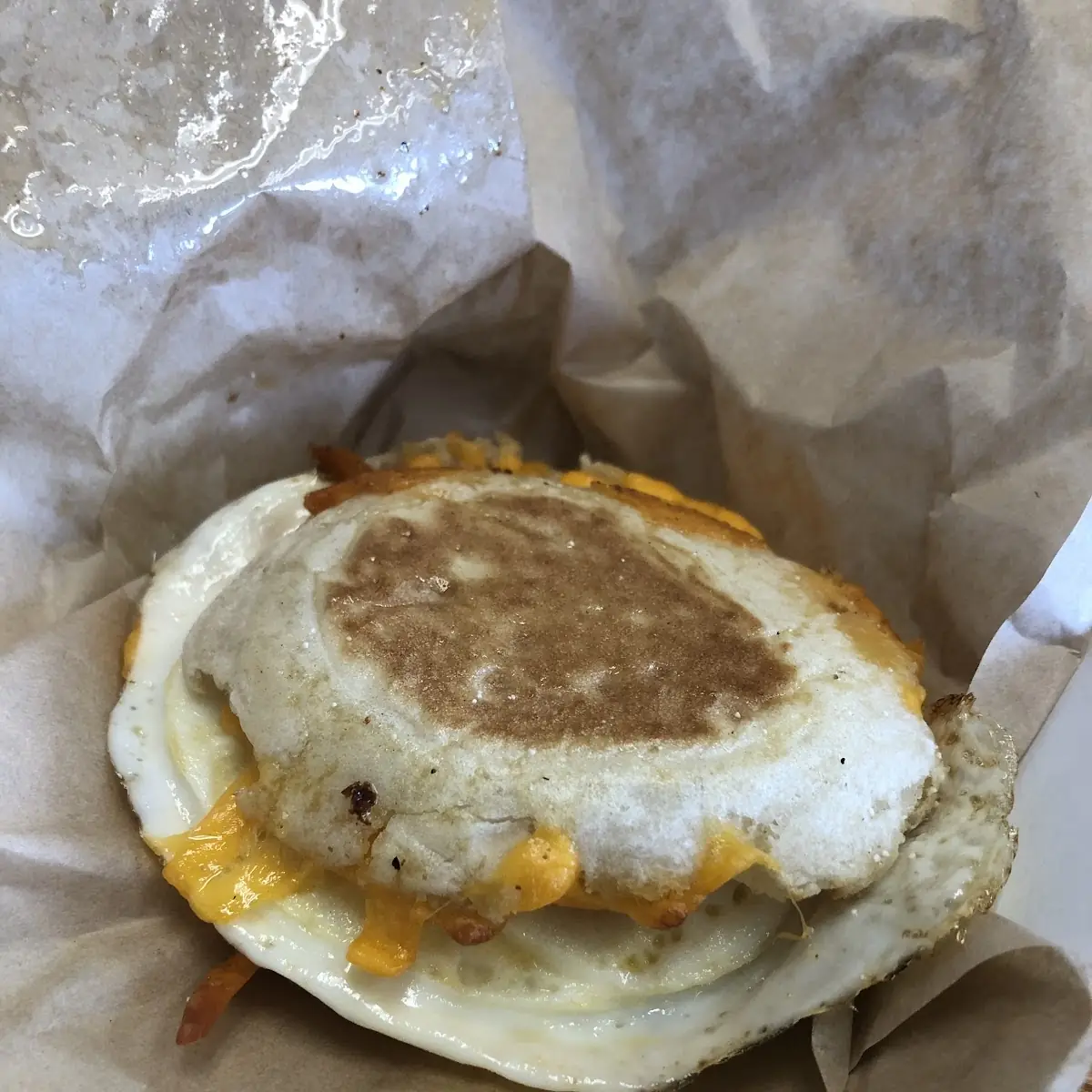 English Muffin Breakfast Sandwich