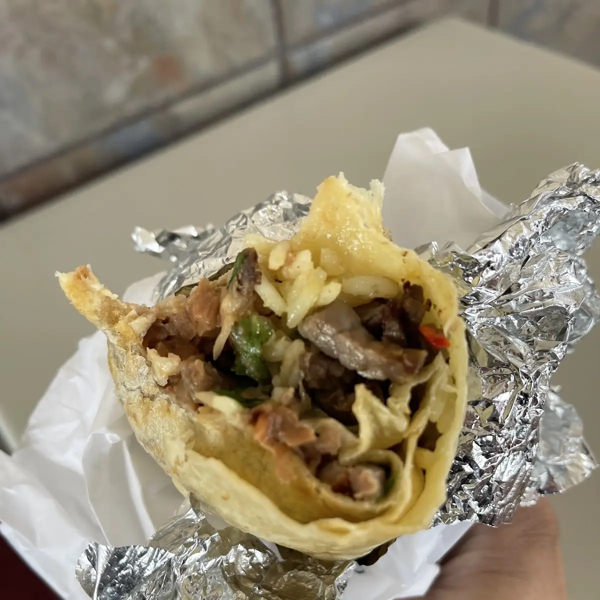 Carne Asada Burrito