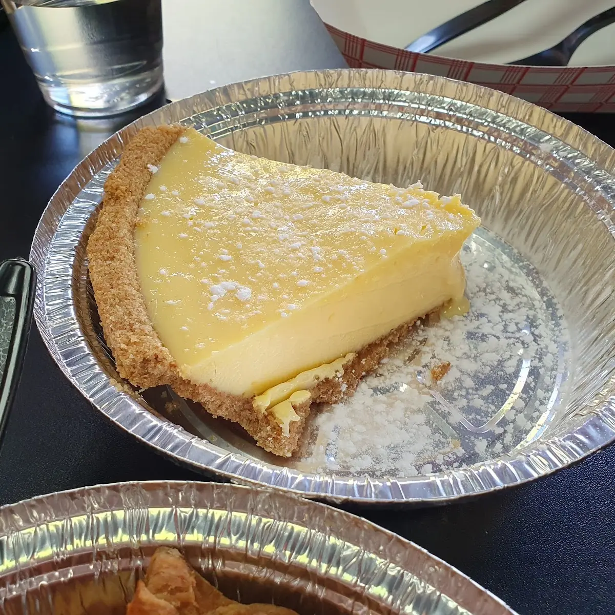 Key Lime Pie Slice