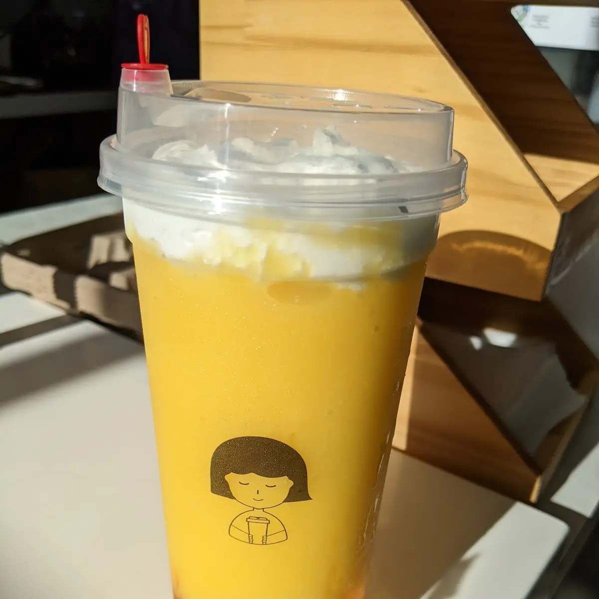 Coconut Pomelo Mango Smoothie
