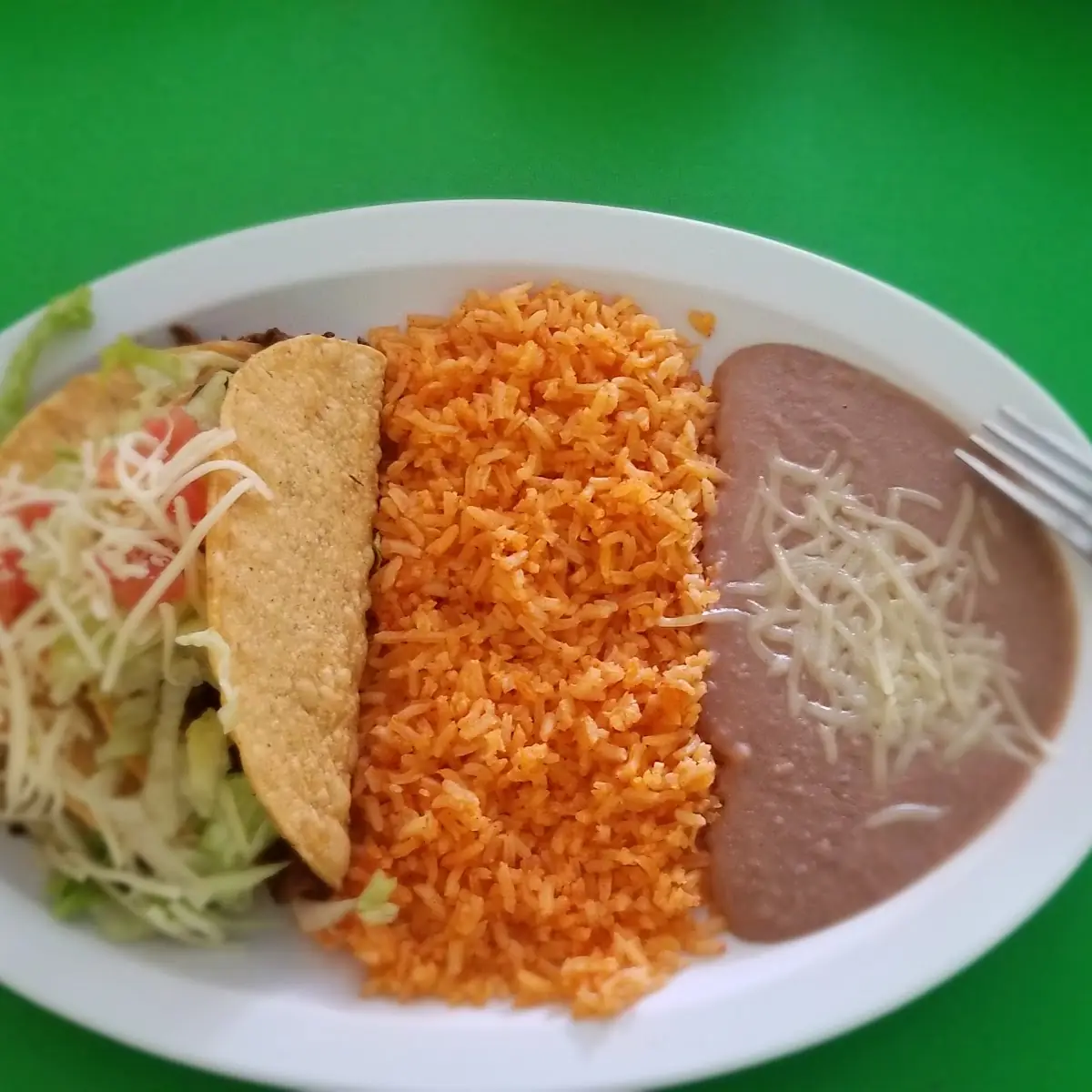 Two Hard Shell Tacos