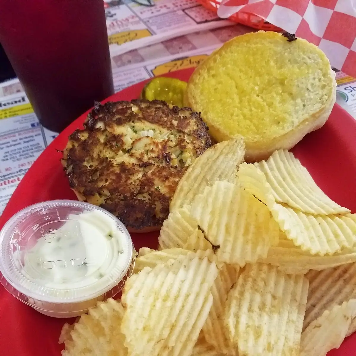 Crab Cake Sandwich