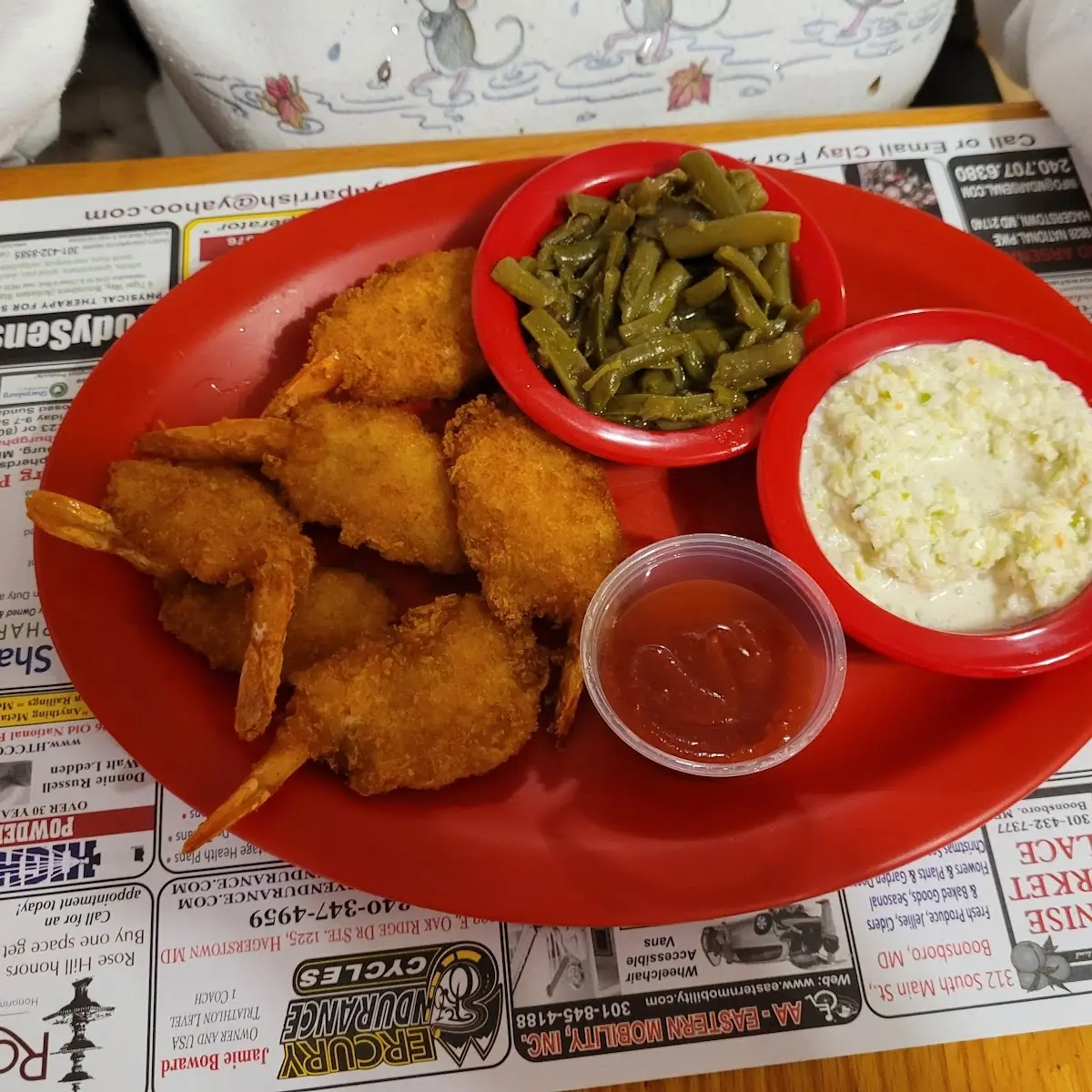 Fried Catfish Dinner