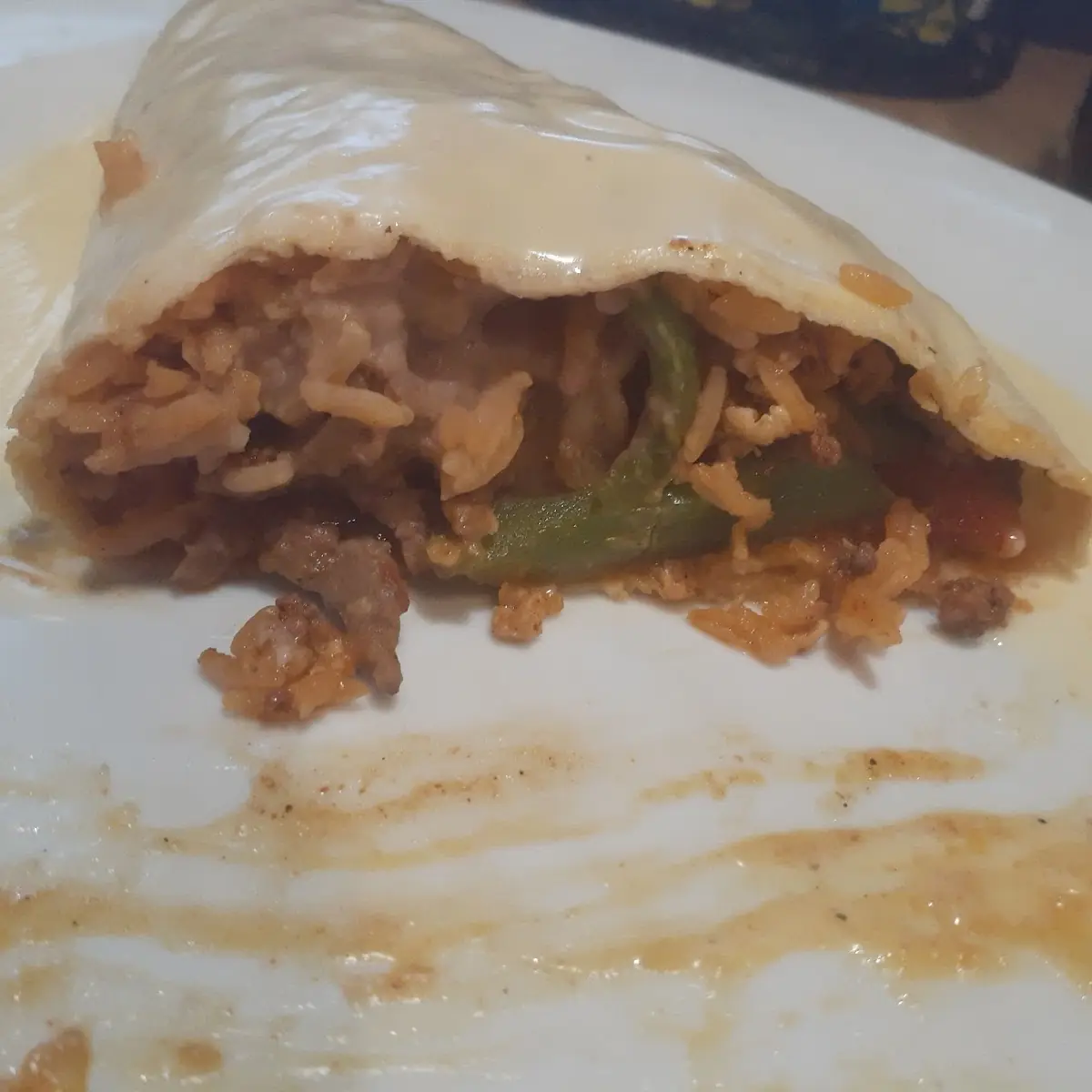 Chile Verde Burrito