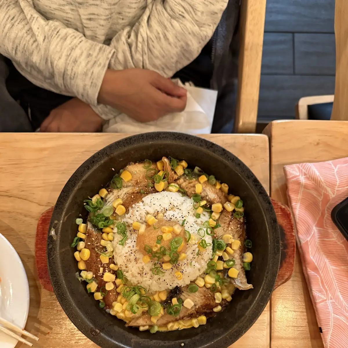 Eel Sizzling Rice Plate