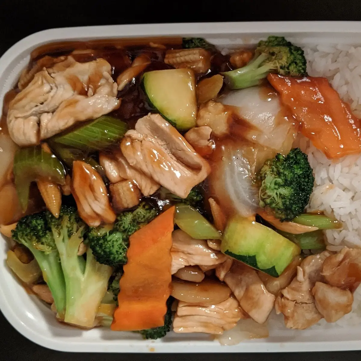 Chicken w Mixed Vegetable