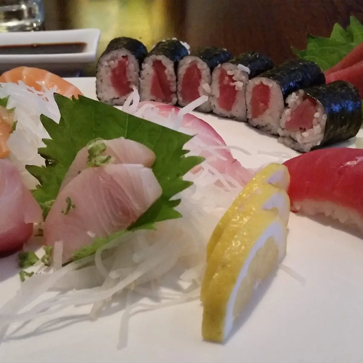 Sushi and Sashimi Lunch Special