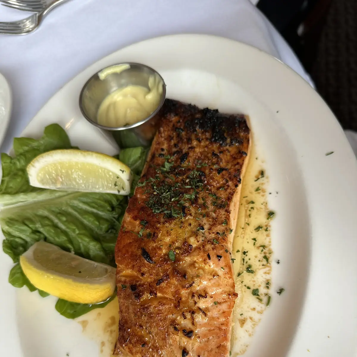 Broiled Salmon
