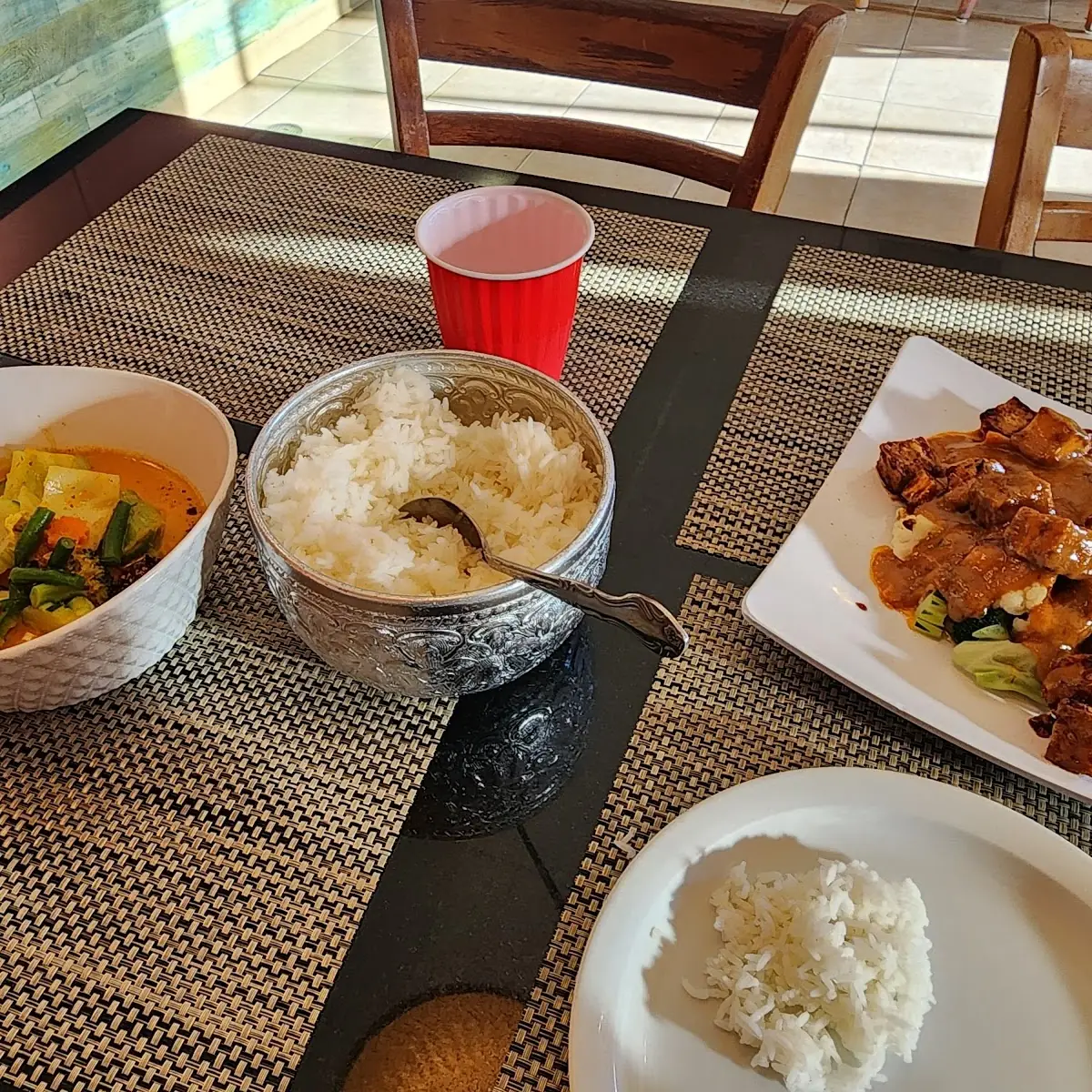 Panang Curry and Pra Ram