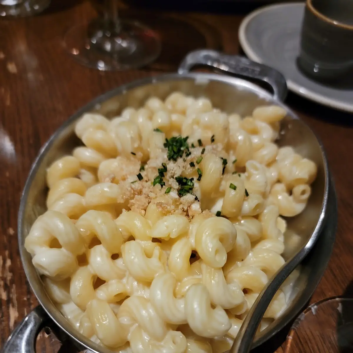 Five Cheese Macaroni Boar Lardon Herb Panko