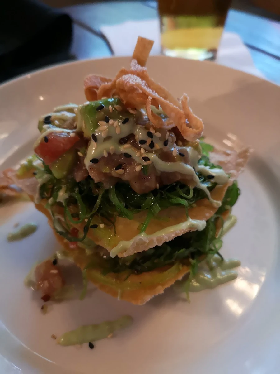 Ahi Tuna Poke Stack
