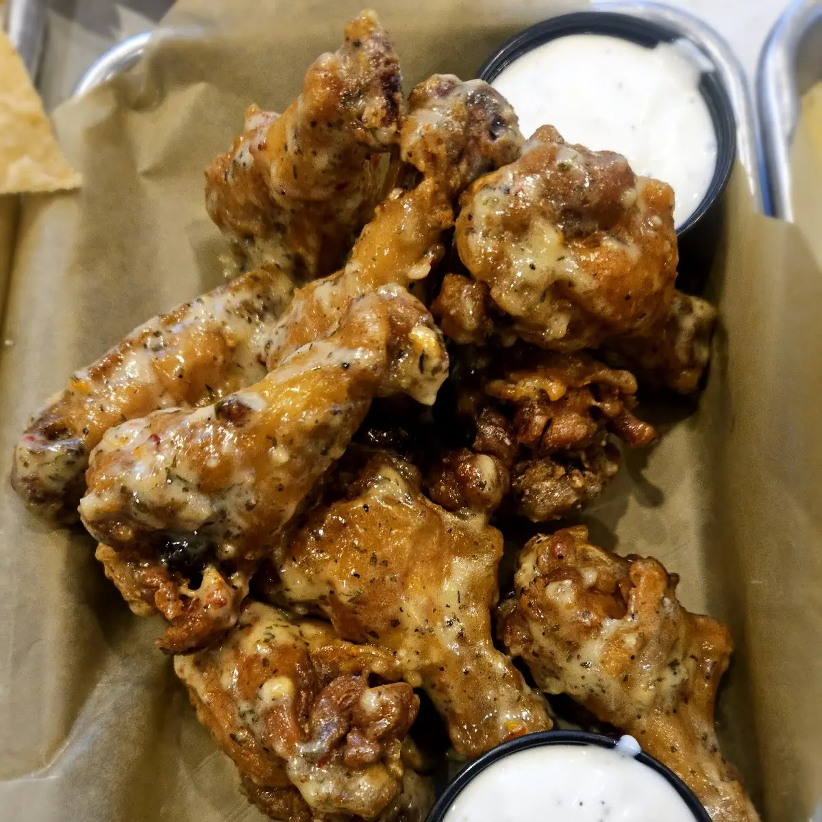 Garlic Parm Wings