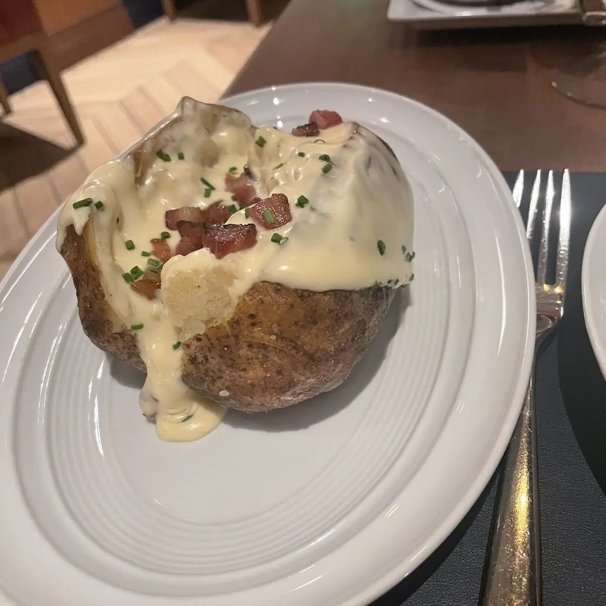 Loaded Baked Potato with Bacon