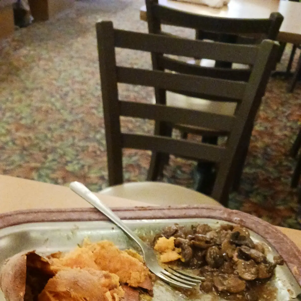 Steak Tips and Baked Sweet Potato