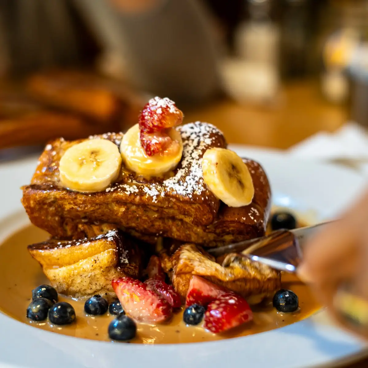 Dulce De Leche French Toast