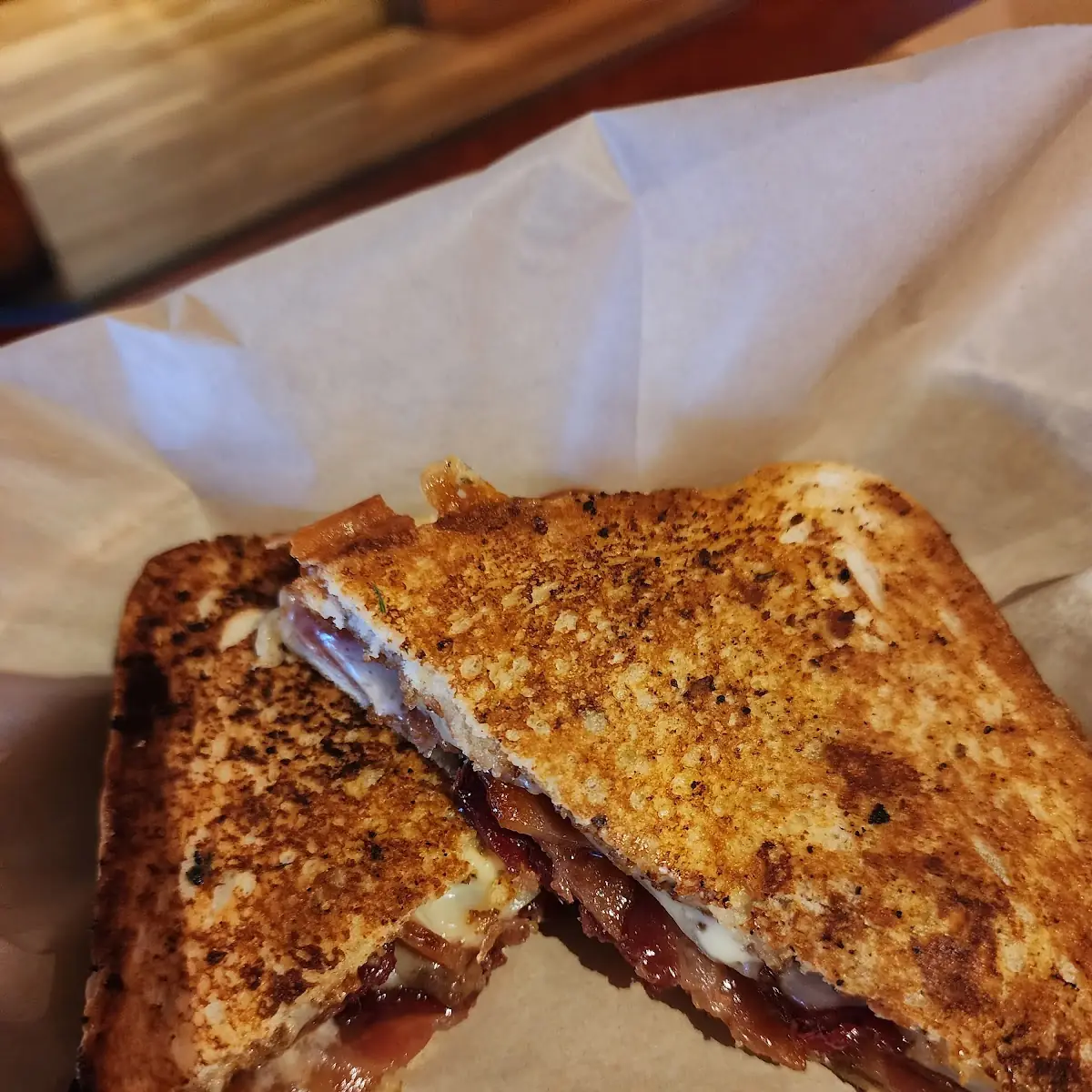 Apple Butter Grilled Cheese