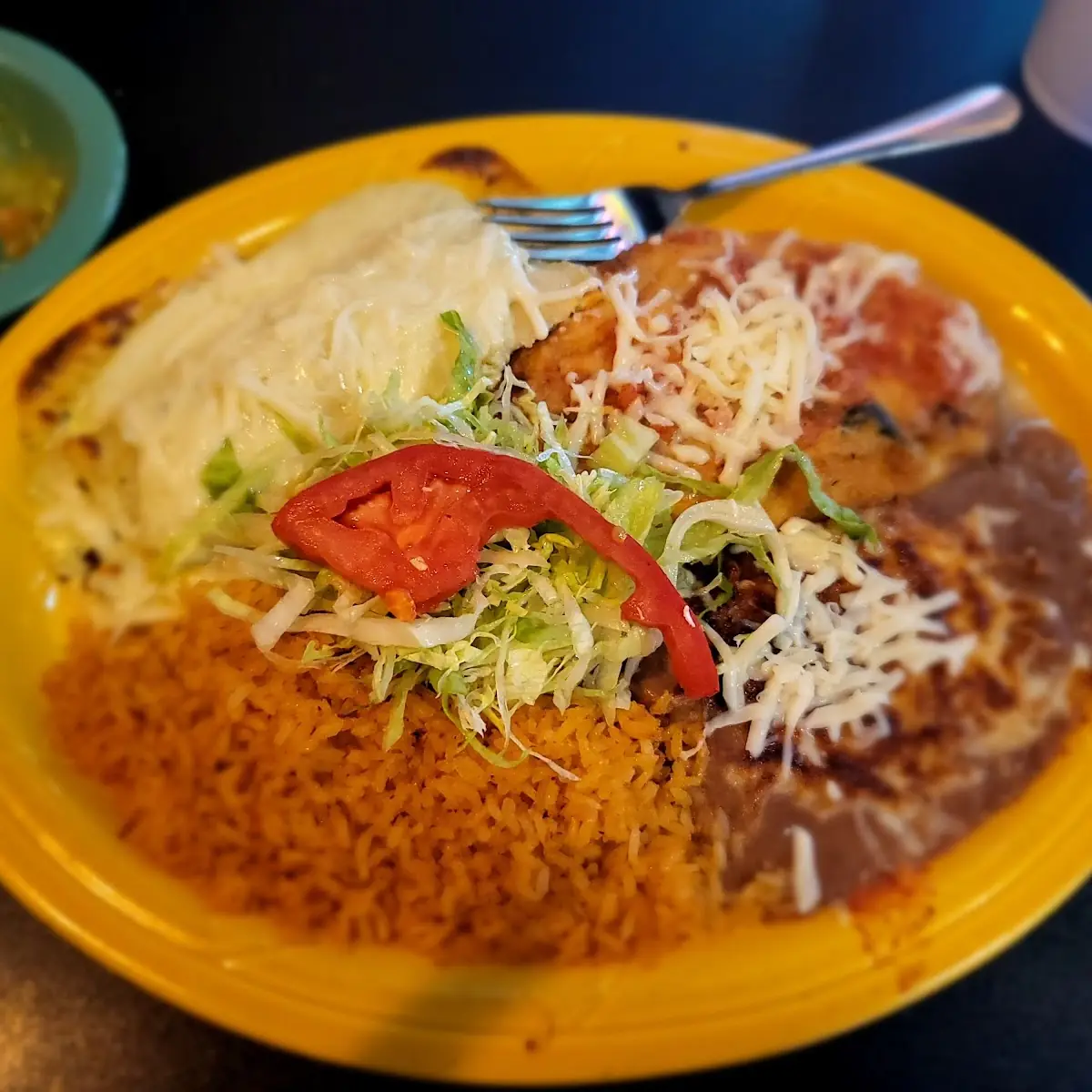 Enchiladas Combination Plate
