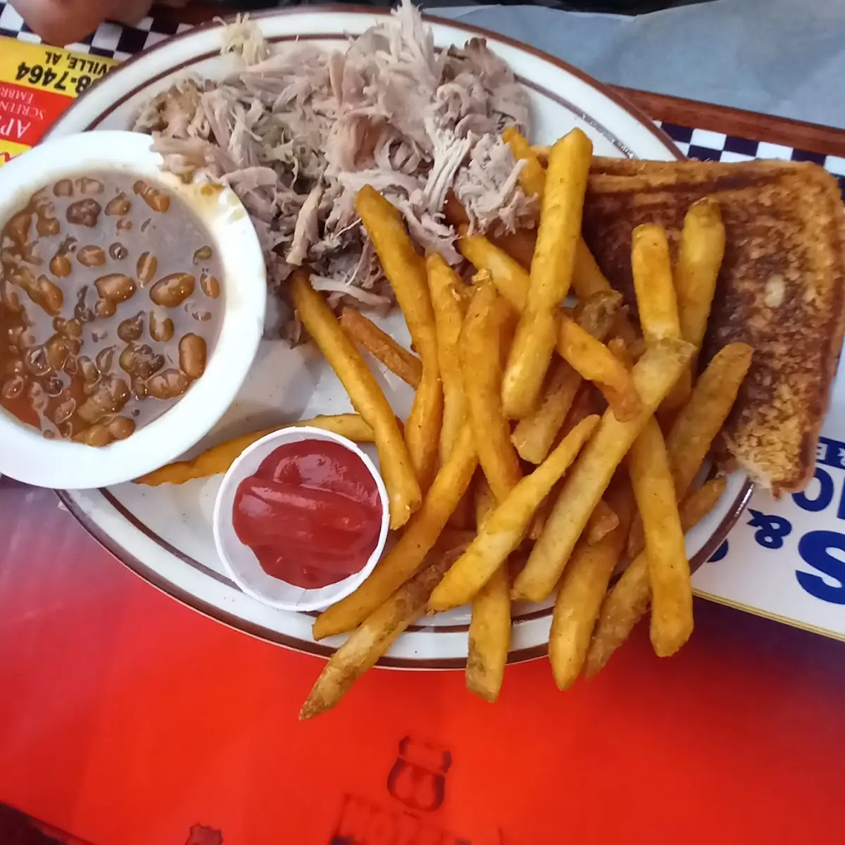 Pulled Pork Plate