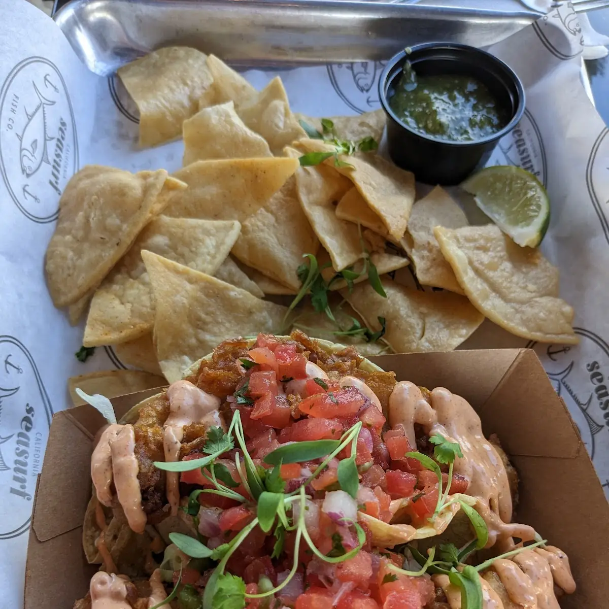 Happy Hour Poke Nachos