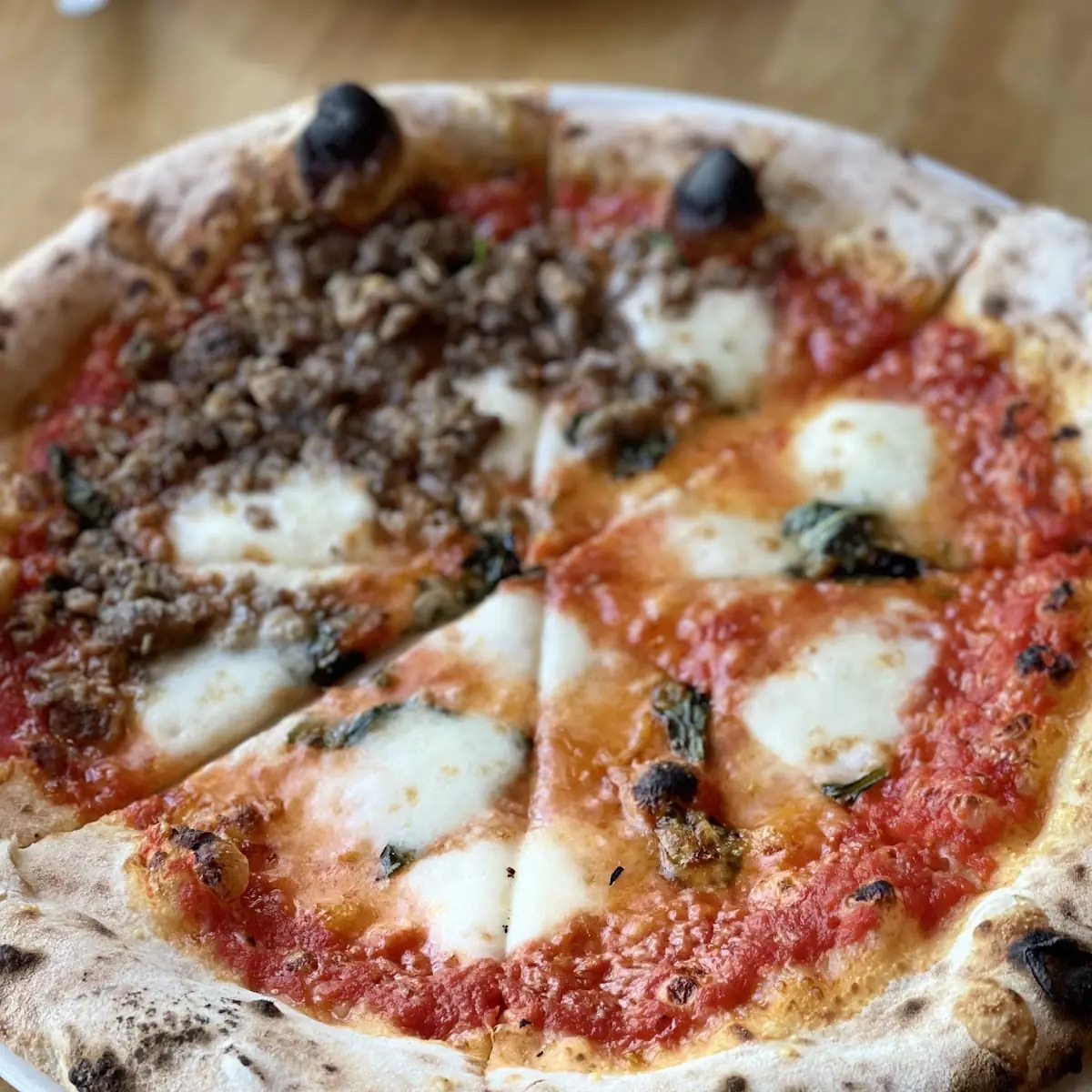 Kid's Sausage Pizza