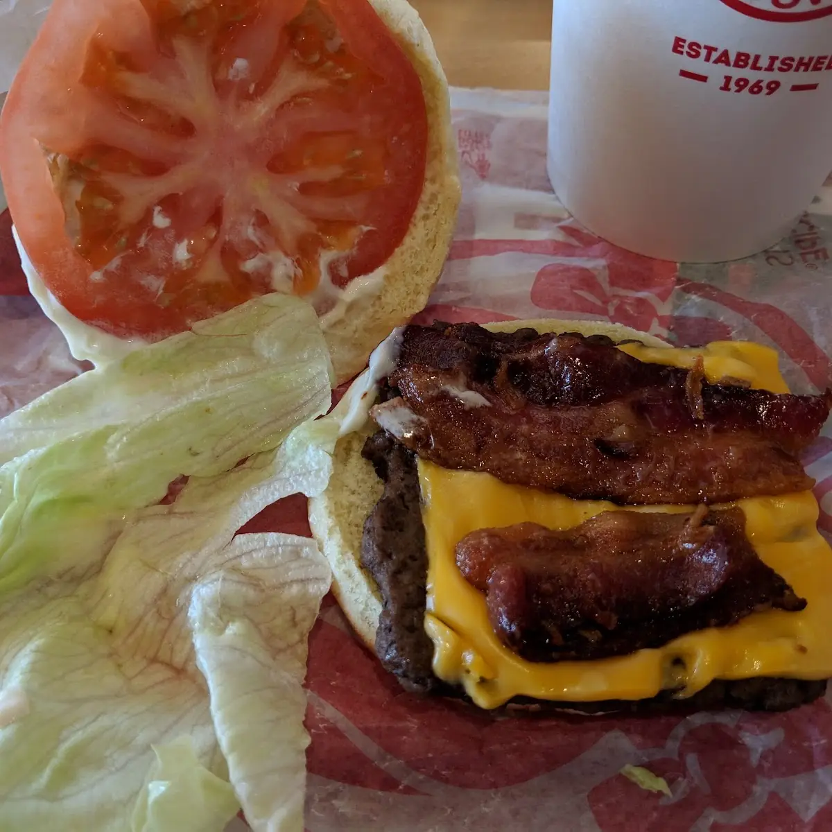 Jr Bacon Cheeseburger