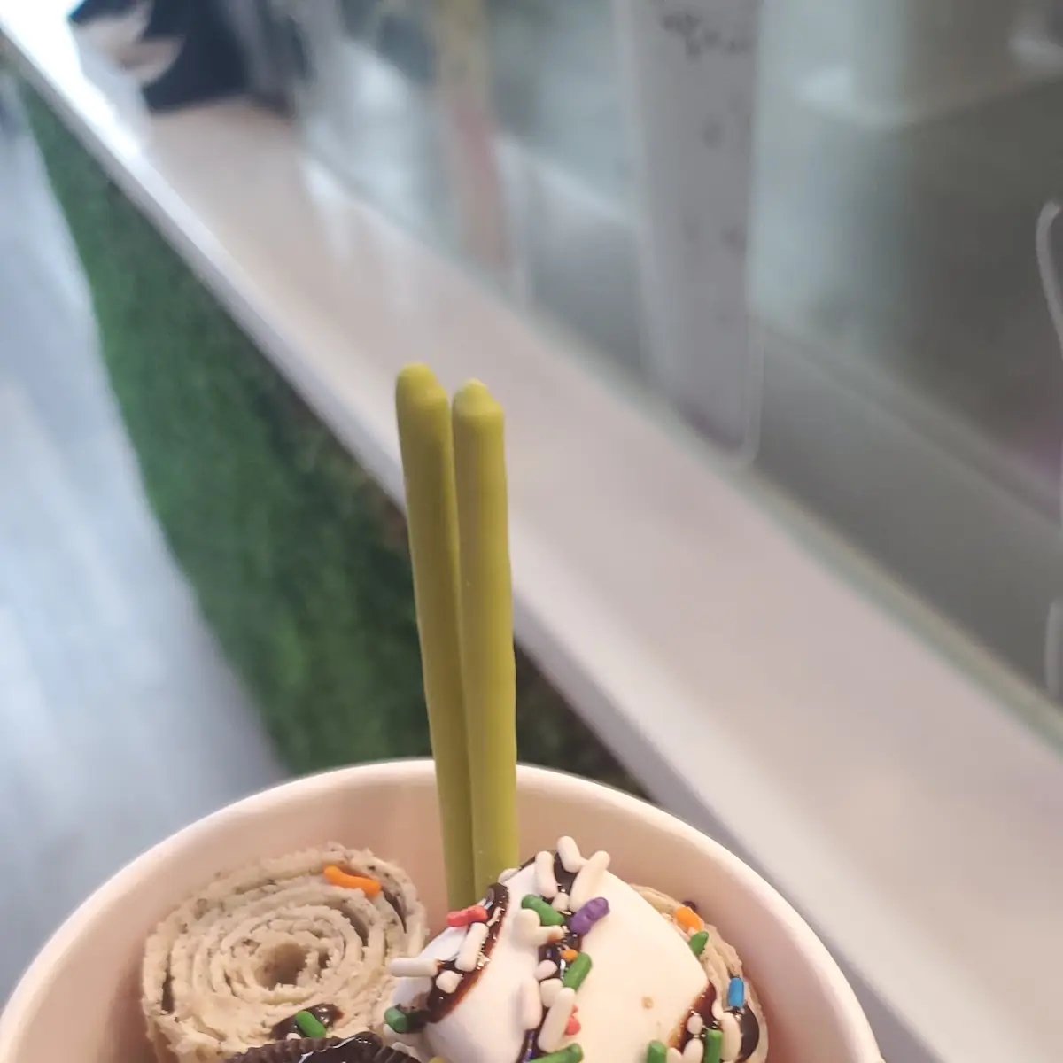 Chocolate Rolled Ice Cream