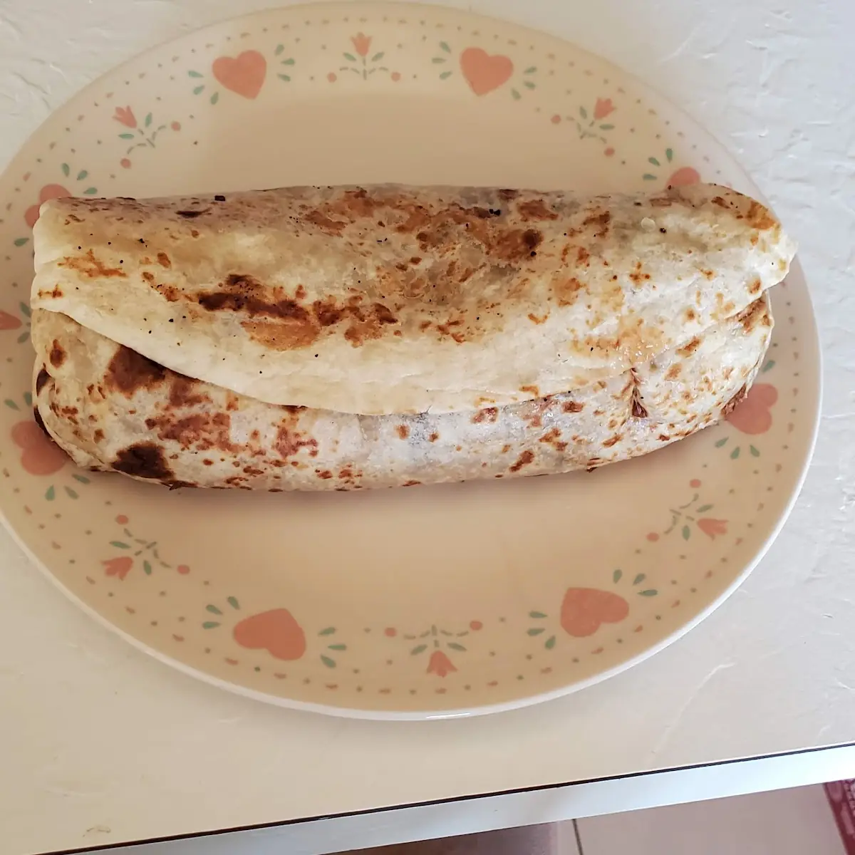 Steak Egg and Cheese Burrito