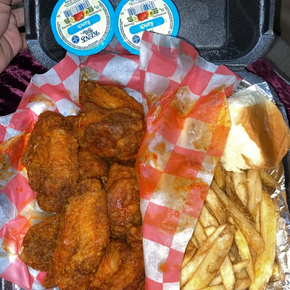 BUFFALO CHICKEN CHEESE FRIES