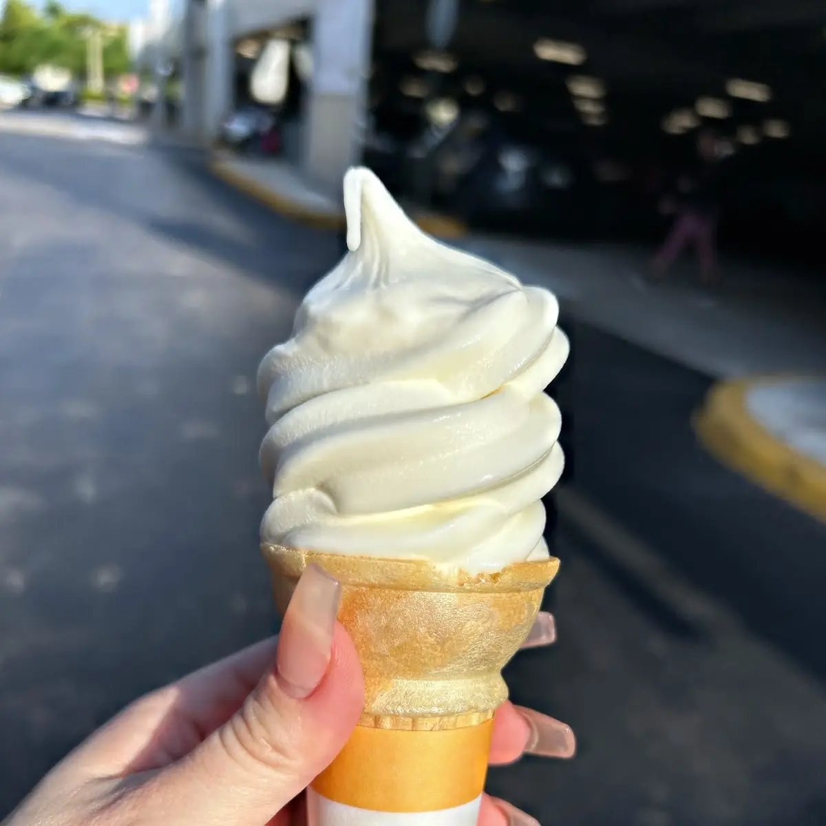 Frozen Yogurt Cone