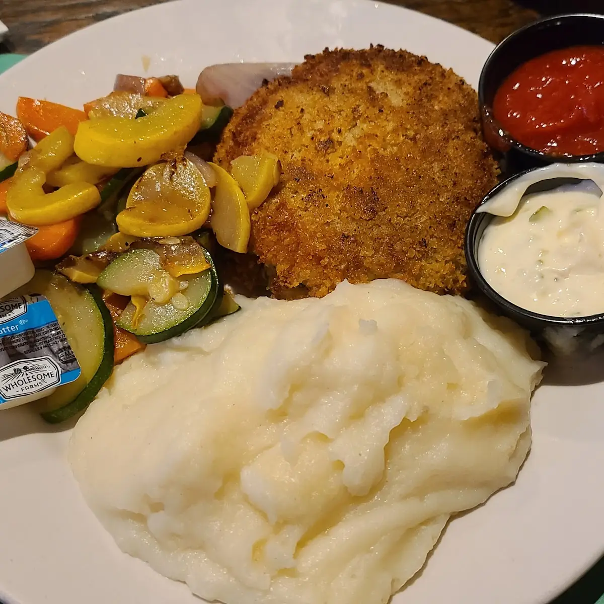 Crab Cake Dinner