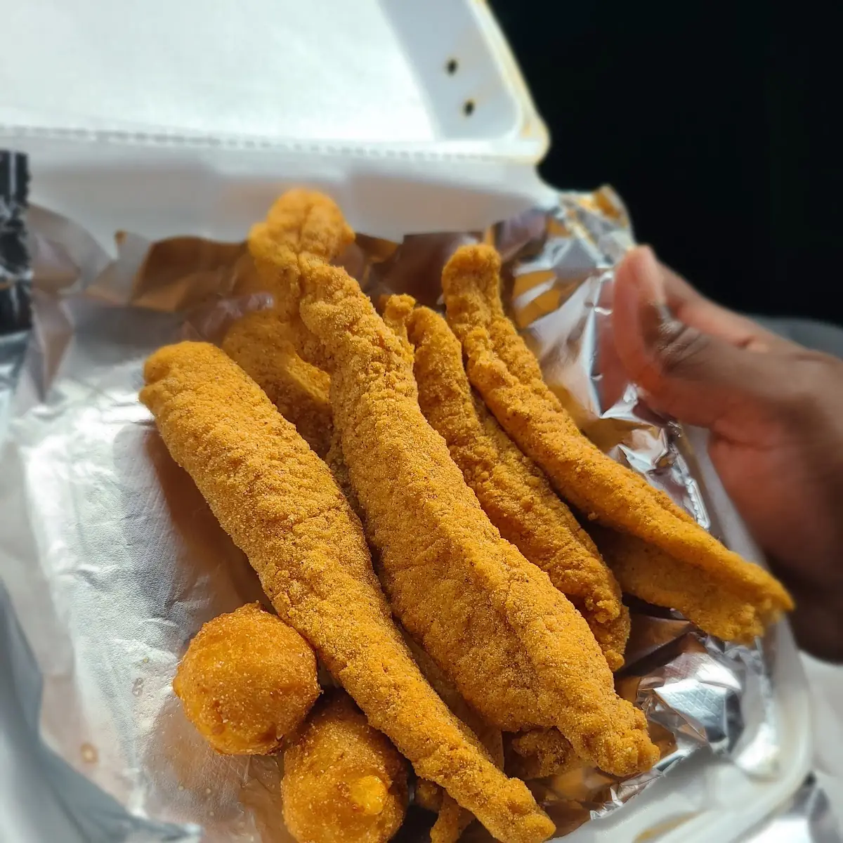 Fried Fish Plate