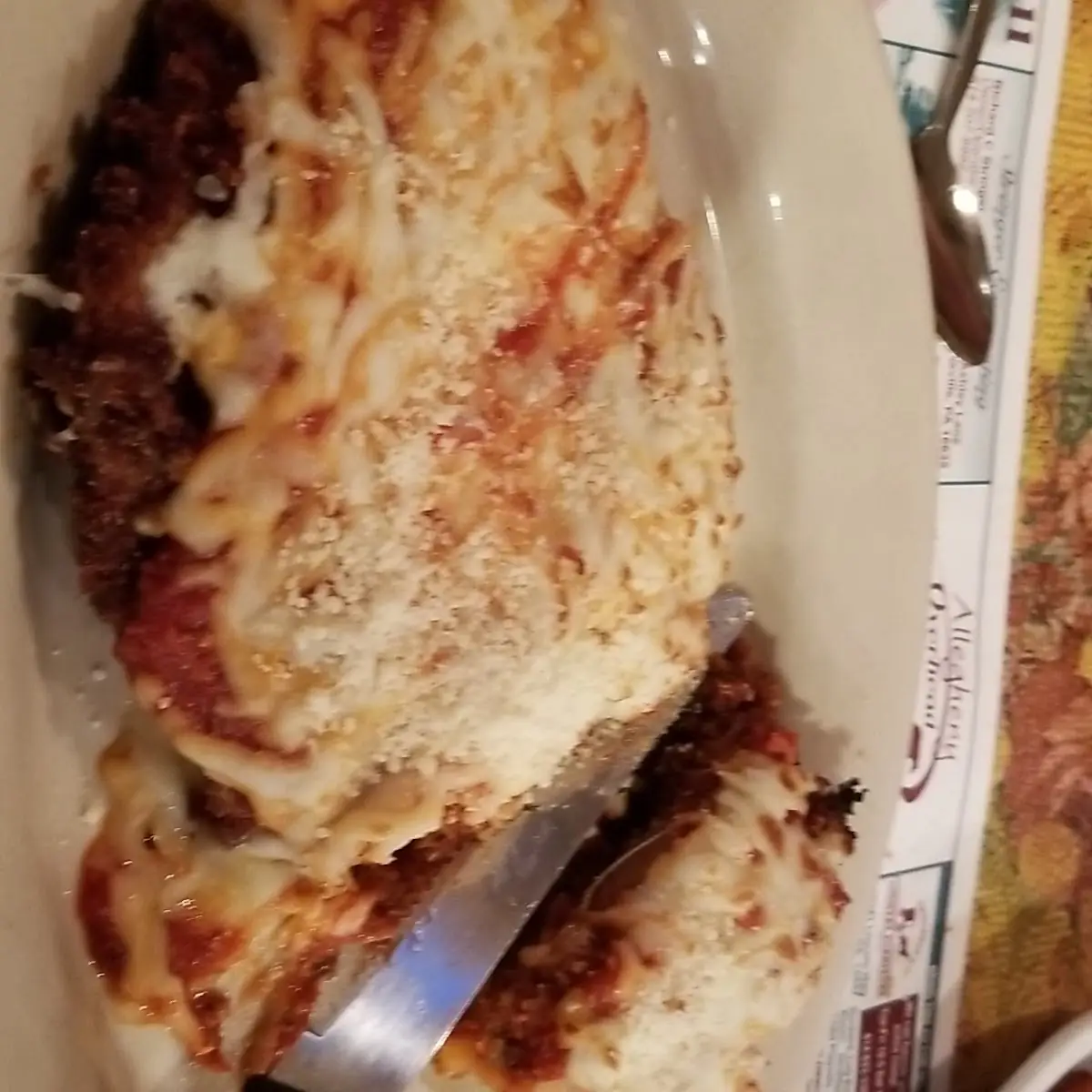 Chicken Parmigiana