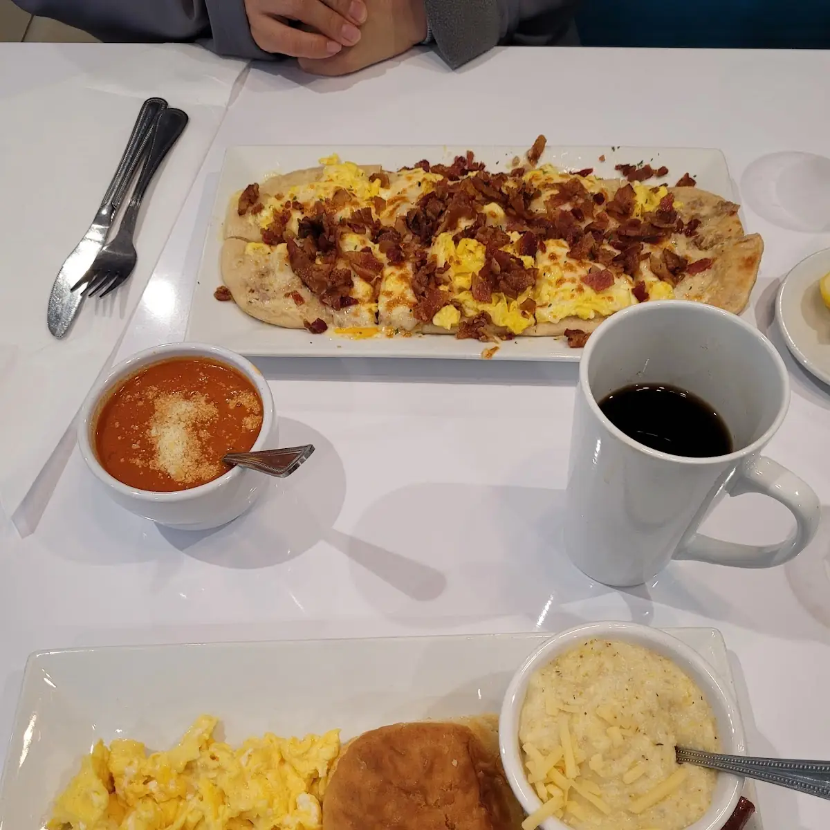 Scrambled Egg Breakfast Bar